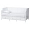 Baxton Studio Lowri Classic and Traditional White Finished Wood Twin Size 3Drawer Daybed 222-12598-ZORO - alternate 8